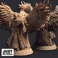 Scorcher Blazing Pyromancer - 3D Printed Sorcerer Character Miniature