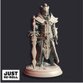Valius Hanar Arch Marshall - 3D Printed Fighter Character Miniature