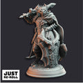 Horakthar Dragon Commander - 3D Printed Fighter Character Miniature