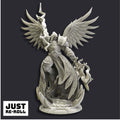 Erdrydion Bringer of Justice & Truth - 3D Printed Paladin Character Miniature