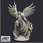 Erdrydion Bringer of Justice & Truth - 3D Printed Paladin Character Miniature