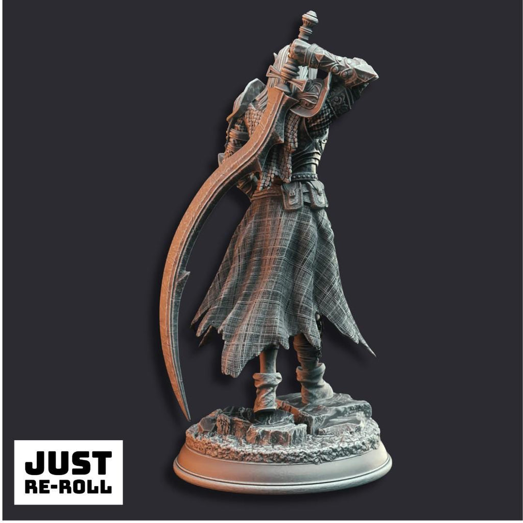 Relethyr Valin Paladin of the Beacon - 3D Printed Paladin Character Miniature