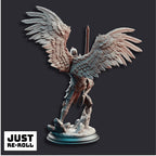 Angels of Syelden Selvaneri Warriors - 3D Printed Paladin Character Miniatures