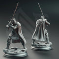 Field Marshal Kurt Williams Commander of Baldur - 3D Printed Paladin Character Miniature