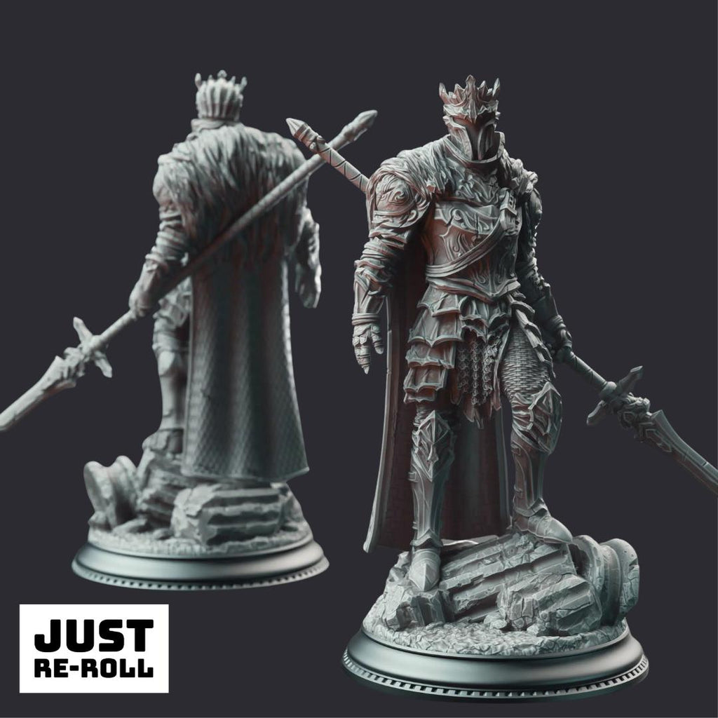Orsinius the Faithless Knight of Pride - 3D Printed Paladin Character Miniature