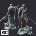 Orsinius the Faithless Knight of Pride - 3D Printed Paladin Character Miniature