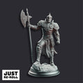 Ser Claudius Knight of the Tower - 3D Printed Paladin Character Miniature