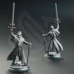 Vicar Atticus The Priest Knight - 3D Printed Paladin Character Miniature