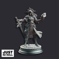 Johanna Saffron the Scorned Vengeance Paladin - 3D Printed Paladin Character Miniature