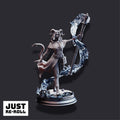 Aria the Faithful – Tiefling Sorceress - 3D Printed Sorcerer Character Miniature