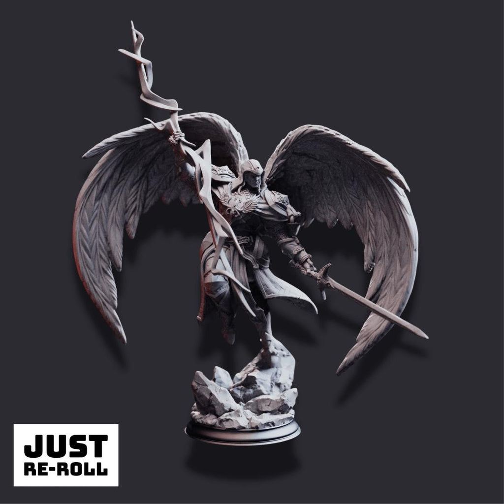 Erdrydion – Father of Truth & Justice - 3D Printed Fighter Character Miniature