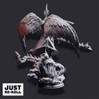 Tyrius the Reborn – Angel of Erdrydion - 3D Printed Paladin Character Miniature