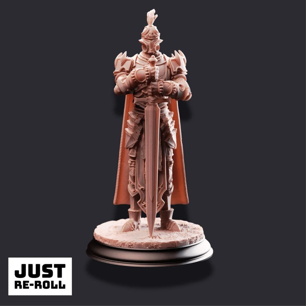 Arcane Armour of the Bastion - 3D Fighter Miniature
