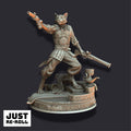 Sultan’s Bodyguard – Kara’Ta - 3D Printed Gunslinger Character Miniature