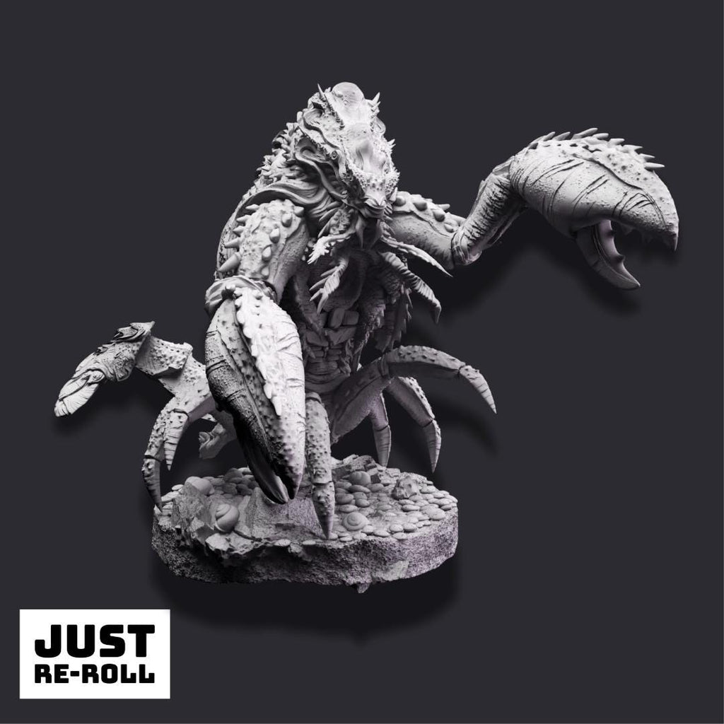 Ardolinth – Hardshell Abomination - 3D Printed Monster Character Miniature