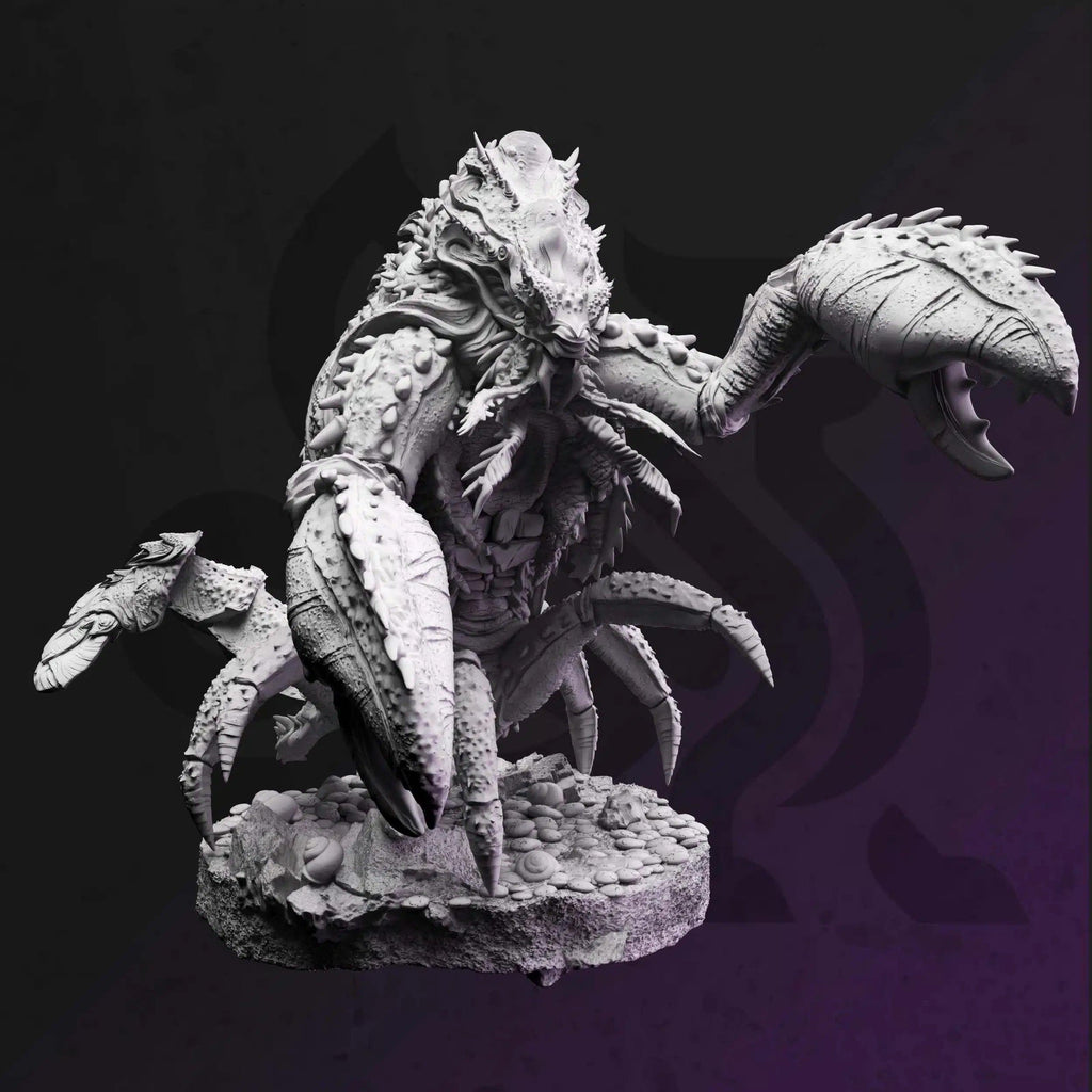 Ardolinth – Hardshell Abomination - 3D Printed Monster Character Miniature
