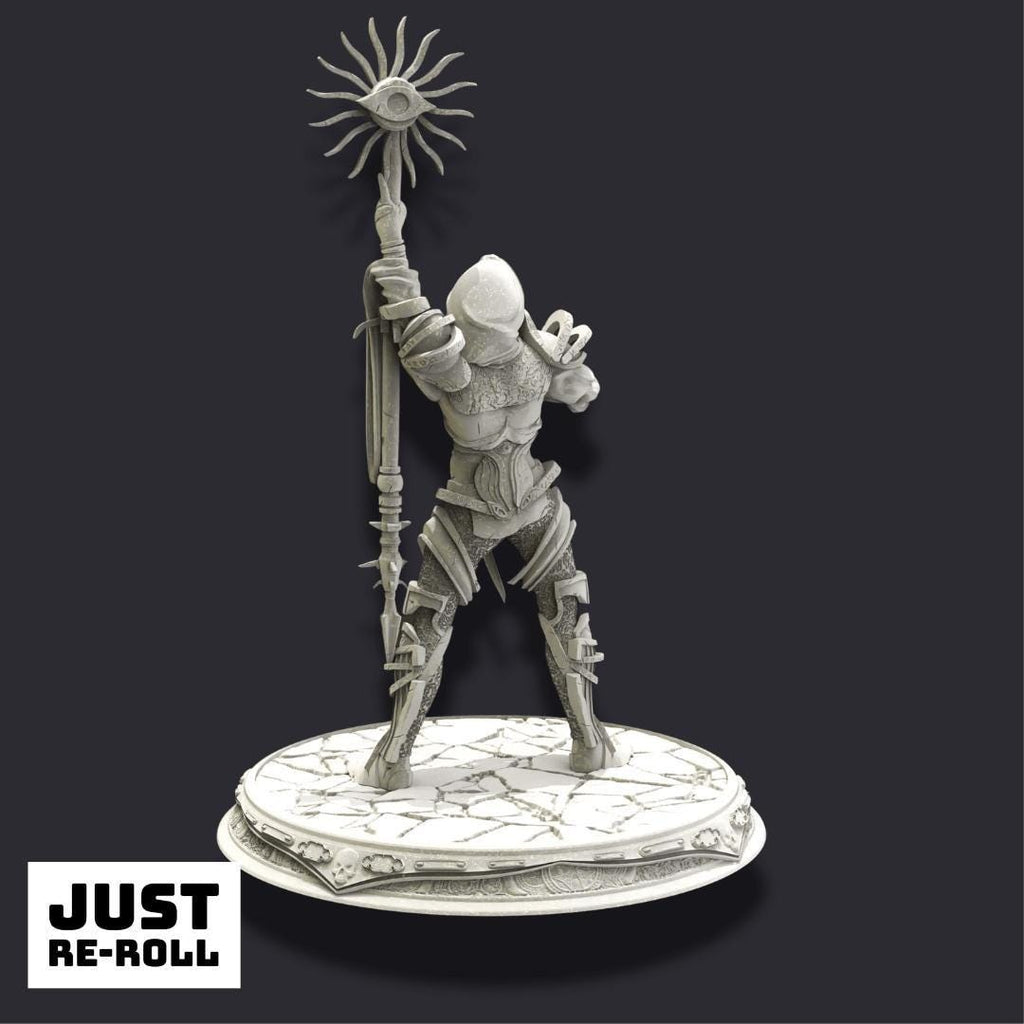 Seroca – Bearer of Secrets - 3D Printed Sorcerer Character Miniature
