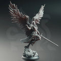 Lydia Ascended Horauthin’s Will - 3D Printed Paladin Character Miniature