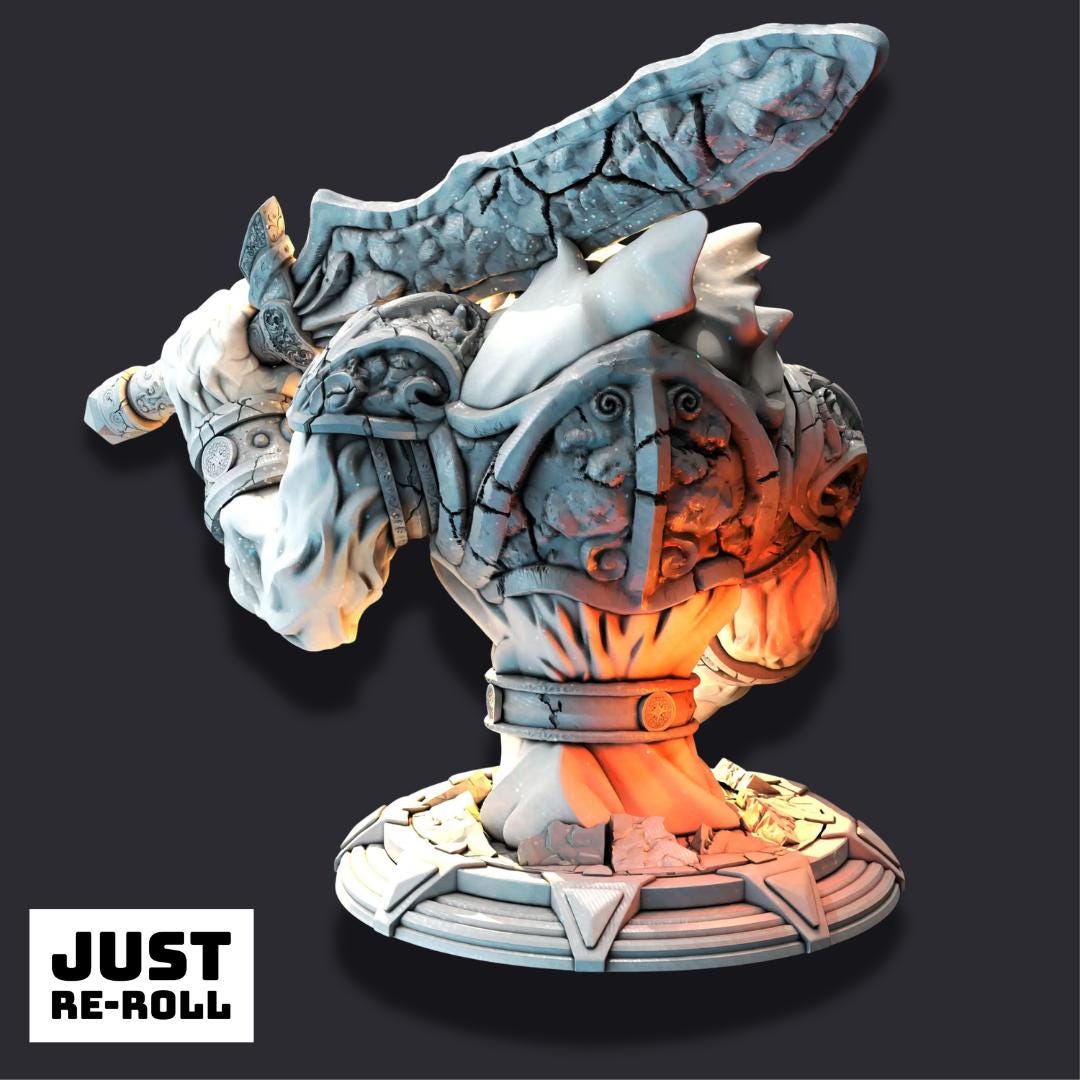 Sorngaar – The Cindering  - 3D Printed Monster Character Miniature
