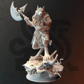 Ariana Grey – The Wolf Queen (Wolf Form) - 3D Printed Barbarian Character Miniature