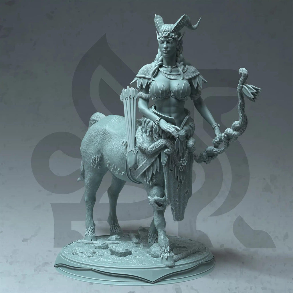 Tanagor – Sentinel of the Woods - 3D Printed Druid Character Miniature