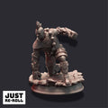 Markus Craghand – Earth Elemi Crusher - 3D Printed Fighter Character Miniature