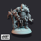 Telnam Gnik – The Big Game Hunter - 3D Printed Ranger Character Miniature