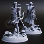Irinax’s Chosen – Drow Soldiers - 3D Printed Fighter Character Miniature