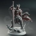 Ser Elias the Forgotten – Knight of the Void - 3D Printed Fighter Character Miniature