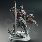 Ser Elias the Forgotten – Knight of the Void - 3D Printed Fighter Character Miniature