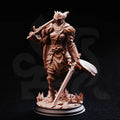 Estelia Renegade Golden Griffin - 3D Printed Fighter Character Miniature