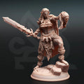Brakaza The Goblin Queen - 3D Printed Barbarian Character Miniature