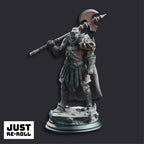 Trenon the Chainbreaker Orc Hero - 3D Printed Barbarian Character Miniature