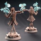 Thalorad “Goldhand” – Illustrious Elven Merchant - 3D Printed Sorcerer Character Miniature