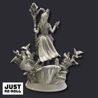 Renmaeth Custodian of the Body - 3D Printed Druid Character Miniature