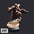 Reyvith the Valiant – Valadhar Veteran - 3D Printed Rogue Character Miniature