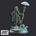 Cordelia the Homestead Hermit Halfling Druid - 3D Printed Druid Character Miniature