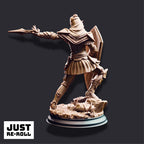 Seroca’s Devout – Dark Cultist Warriors - 3D Printed Fighter Character Miniature