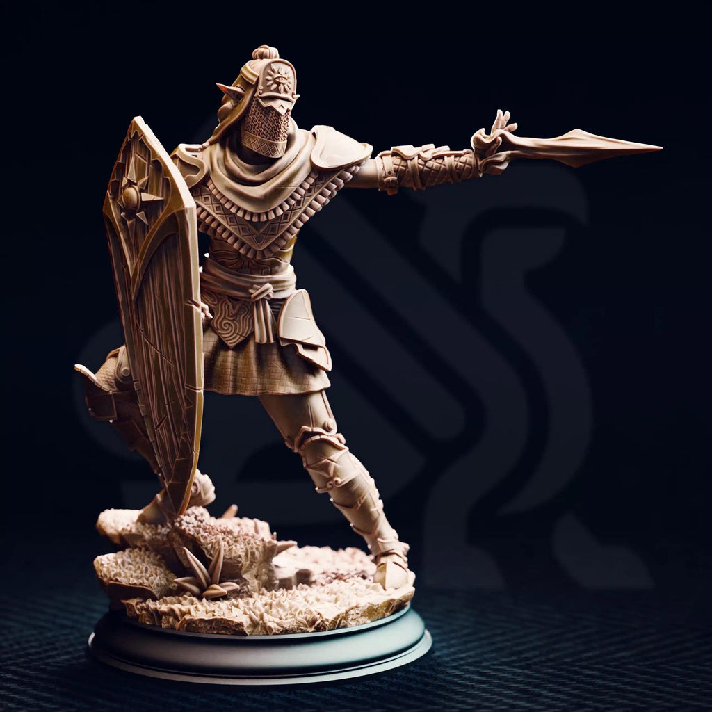Seroca’s Devout – Dark Cultist Warriors - 3D Printed Fighter Character Miniature