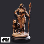 Frøya – Maiden of Life - 3D Printed Druid Character Miniature
