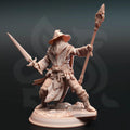 Artemis of Canos Wizard Miniature – 3D Printed Resin Fantasy Character
