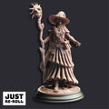 Alia of Ardris Adept of Evocation - 3D Printed Wizard Character Miniature