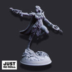 Vakara N’thara – Drow Assassin - 3D Printed Ranger Character Miniature