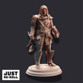 Sylvios the Slip – Elven Rogue Gambler - 3D Printed Rogue Character Miniature