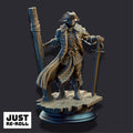 Harvold “Blue Eyes” Stalson – Soulforged Swashbuckler - 3D Printed Rogue Character Miniature