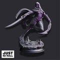 Xira Elineri – Assassin of the Waxing Moon - 3D Printed Rogue Character Miniature