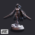 Angela “Cat-Eyes” Hardvin – Rogue Duelist - 3D Printed Rogue Character Miniature