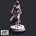 Delyna ro Unviel – Blade of Justice - 3D Printed Rogue Character Miniature