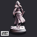 Delyna ro Unviel – Blade of Justice - 3D Printed Rogue Character Miniature