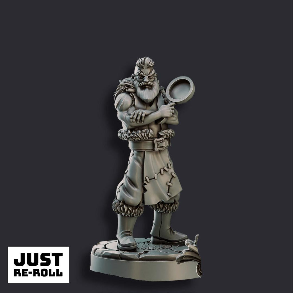 Viking Townsfolk - 3D Printed NPC Miniatures